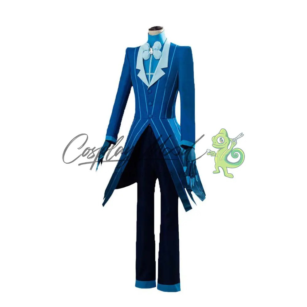 Costume Cosplay Alastor Versione Blu 2P Hazbin Hotel - immagine 4