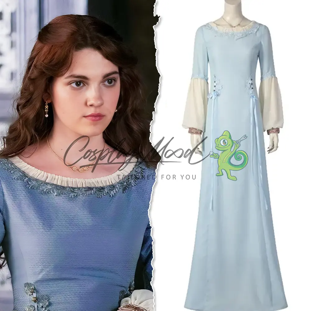 Costume Cosplay Alicent Hightower Giovane House of the dragon - immagine 3