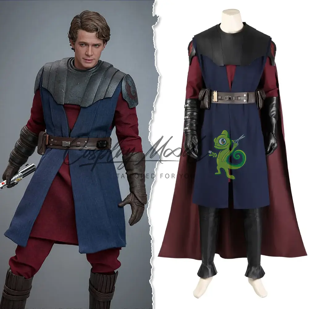 Costume cosplay Anakin Skywalker Star Wars La guerra dei Cloni - immagine 3