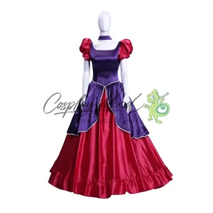 Costume Cosplay Anastasia Cenerentola Disney