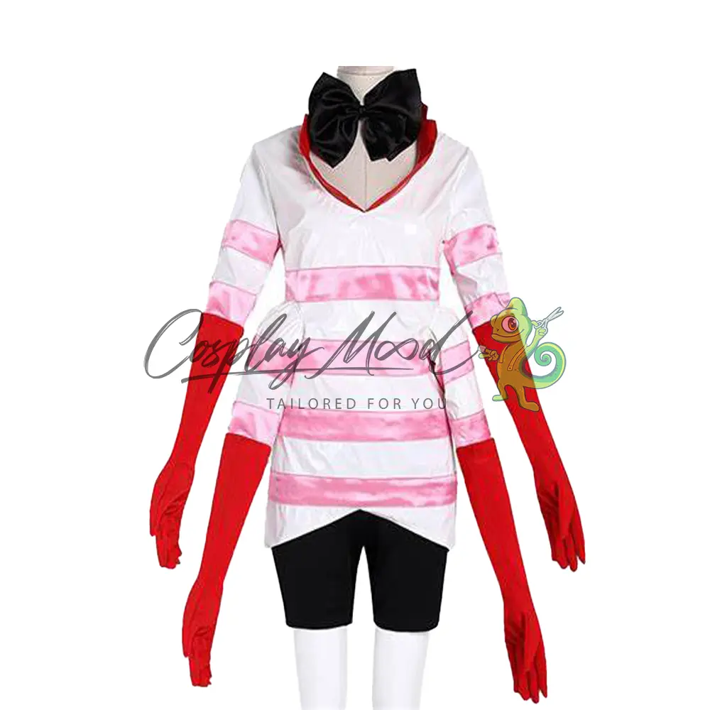 Costume Cosplay Angel Dust Versione 4 braccia Hazbin Hotel