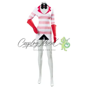 Costume Cosplay Angel Dust Versione 2 braccia Hazbin Hotel
