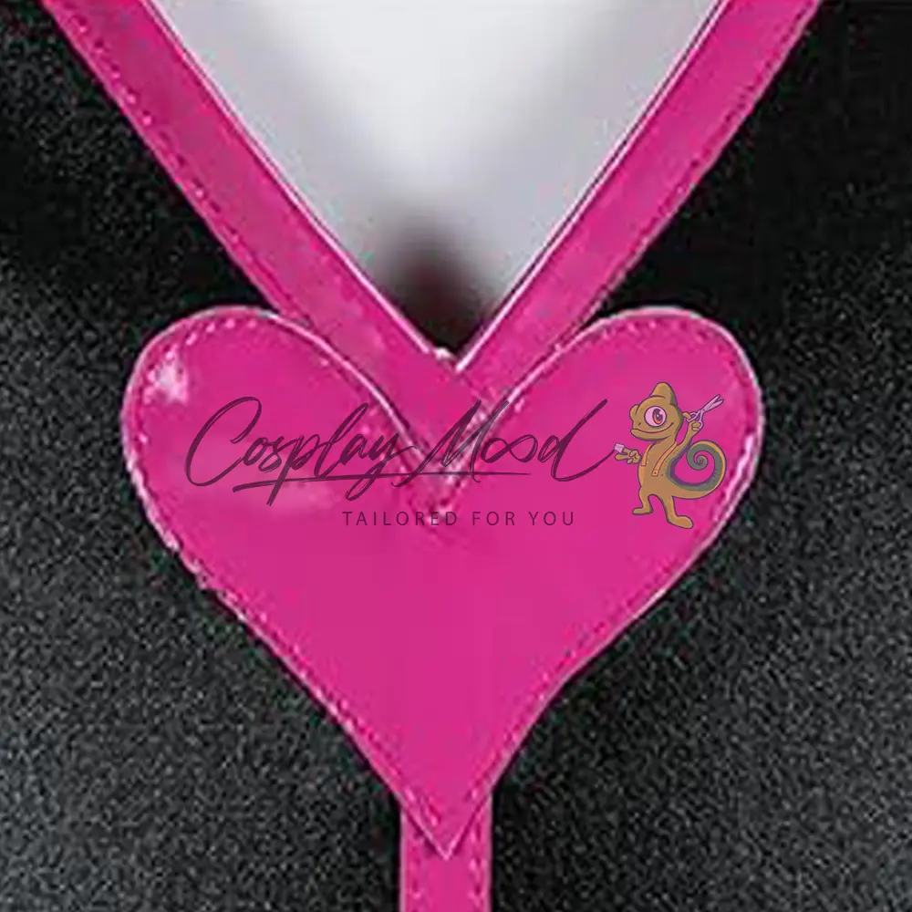 Costume Cosplay Angel Dust Body Nero Hazbin Hotel - immagine 9