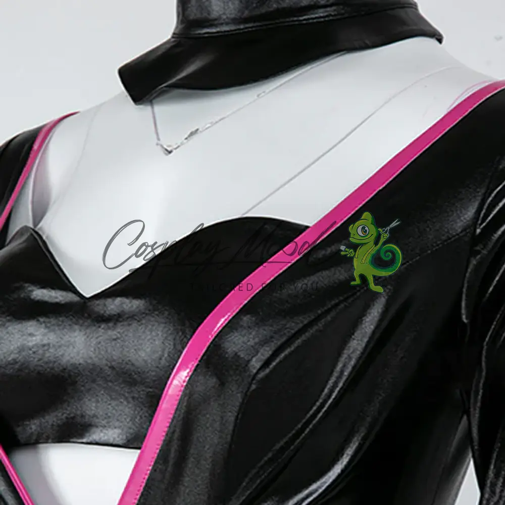 Costume Cosplay Angel Dust Body Nero Hazbin Hotel - immagine 5