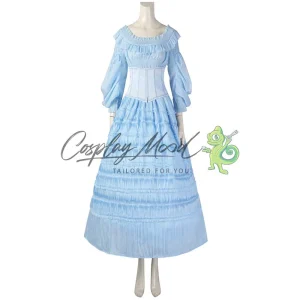 Costume Cosplay Ariel Vestito Azzurro La Sirenetta il film Disney