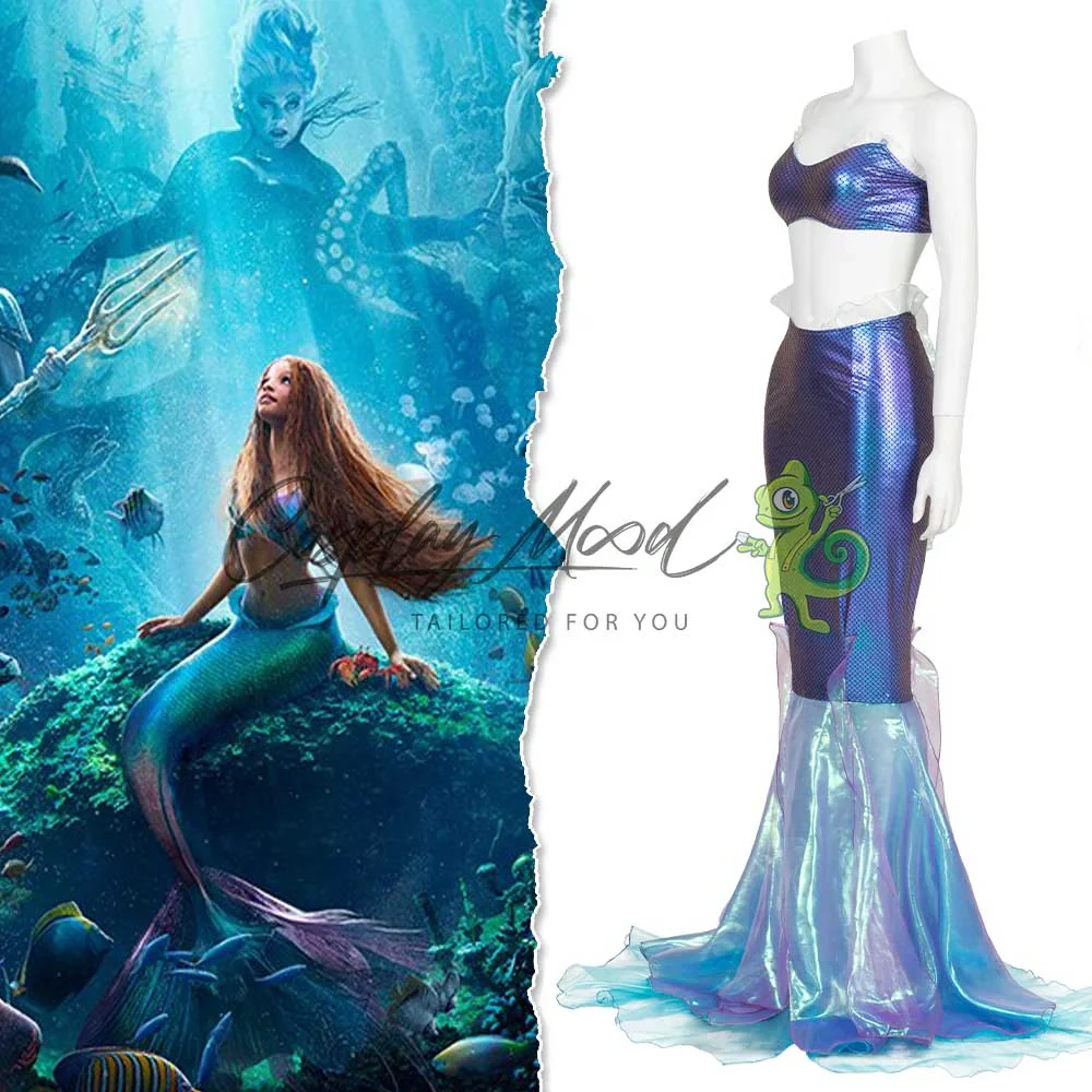 Costume Cosplay Ariel La Sirenetta il film Disney - immagine 3