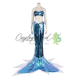 Costume Cosplay Ariel Versione 2 La Sirenetta il film Disney