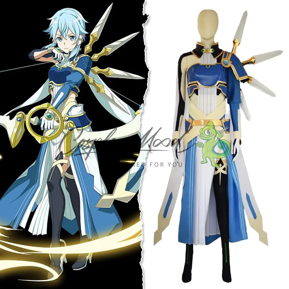 Costume Cosplay Asada Shino Sinon Sun Goddess Solus Sword Art Online Alicization - immagine 3