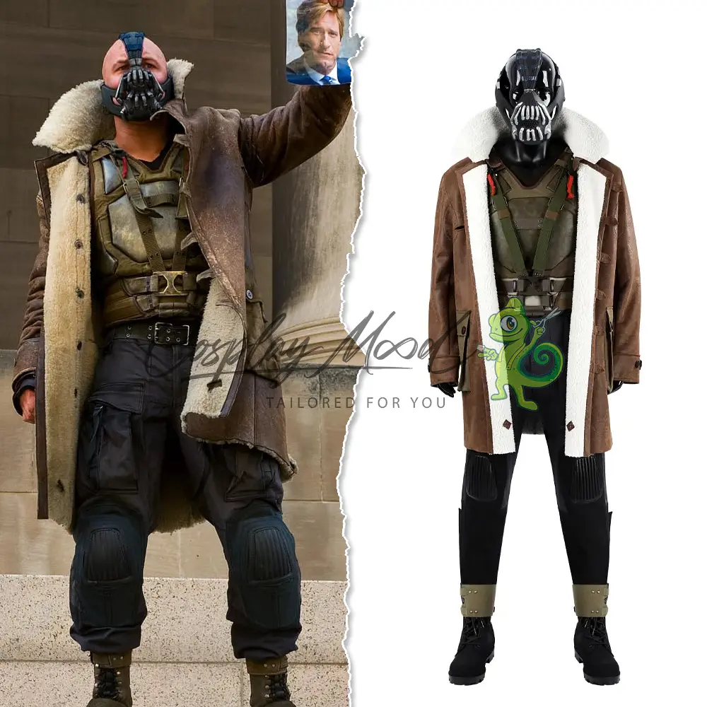Costume Cosplay Bane Batman il Cavaliere oscuro il ritorno DCU - immagine 3