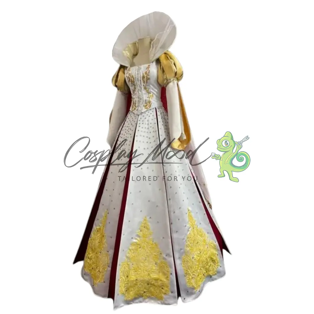 Costume Cosplay Biancaneve abito da Principessa Biancaneve e i Sette Nani Disney - immagine 4