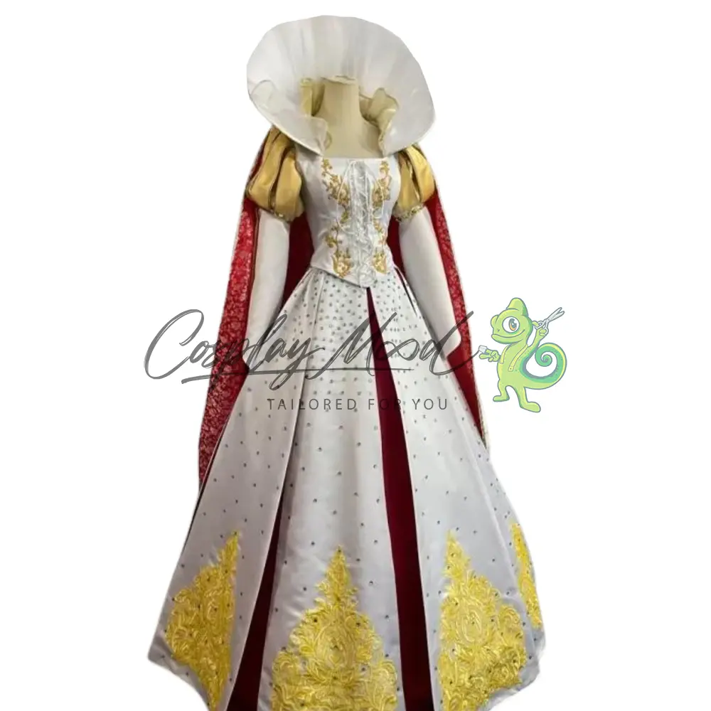 Costume Cosplay Biancaneve abito da Principessa Biancaneve e i Sette Nani Disney - immagine 6