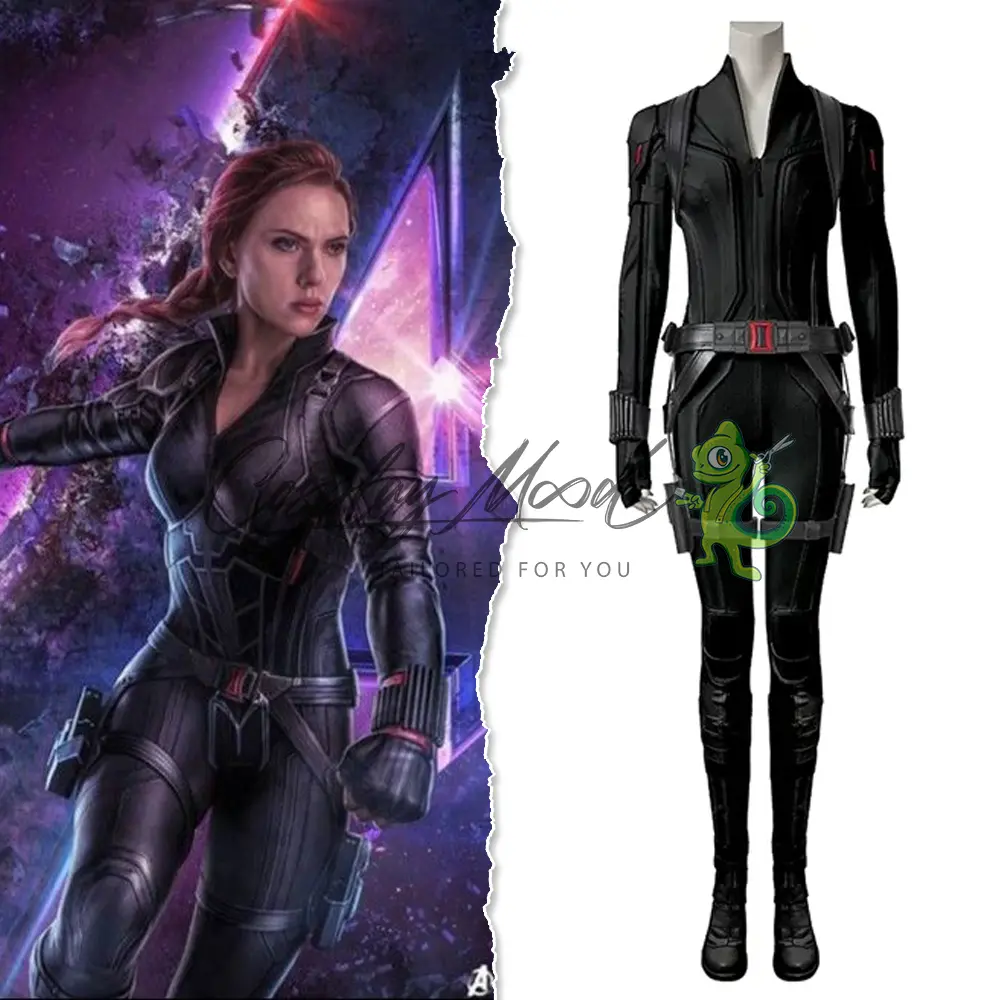 Costume Cosplay Black Widow Versione 2 Endgame Marvel - immagine 3