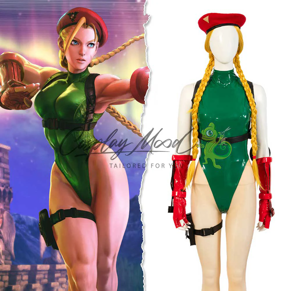 Costume Cosplay Cammy White Street Fighter V - immagine 3