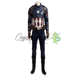 Costume Cosplay Capitan America Civil War Marvel