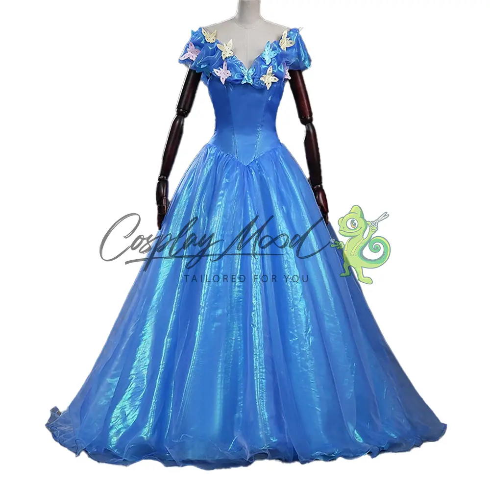 Costume Cosplay Cenerentola 2015 Disney