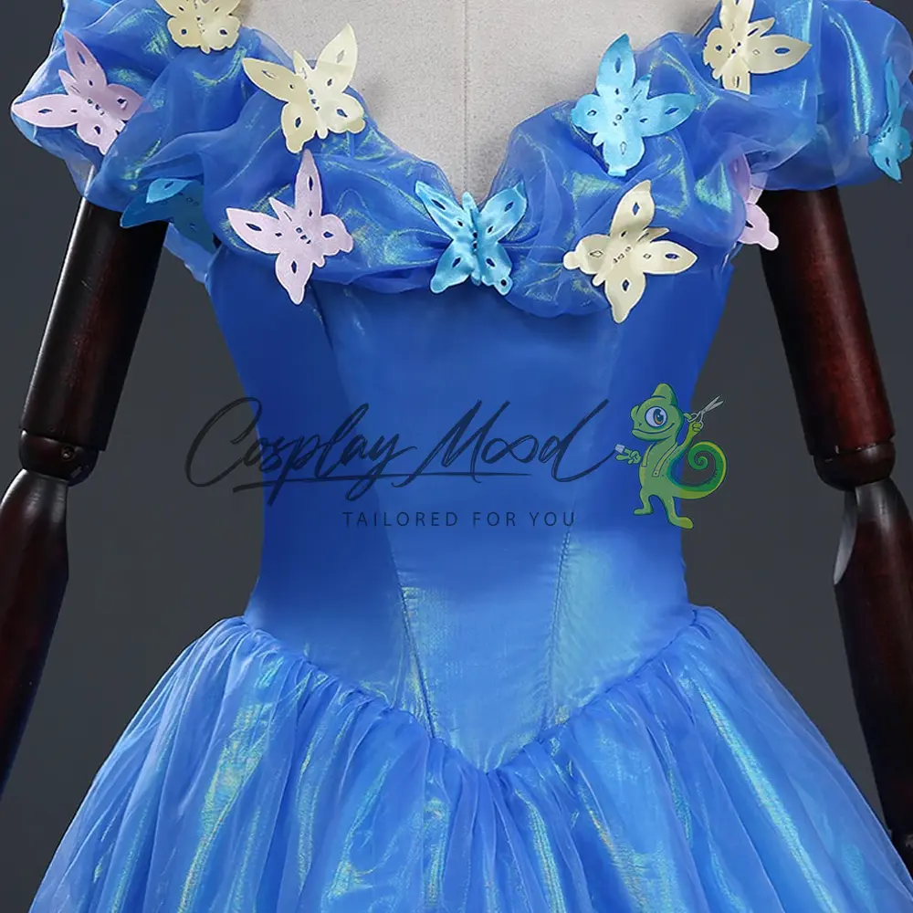 Costume Cosplay Cenerentola 2015 Disney - immagine 6