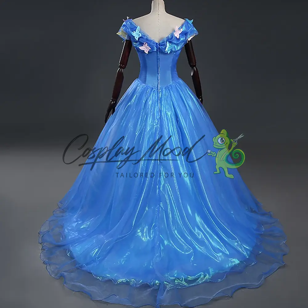 Costume Cosplay Cenerentola 2015 Disney - immagine 5