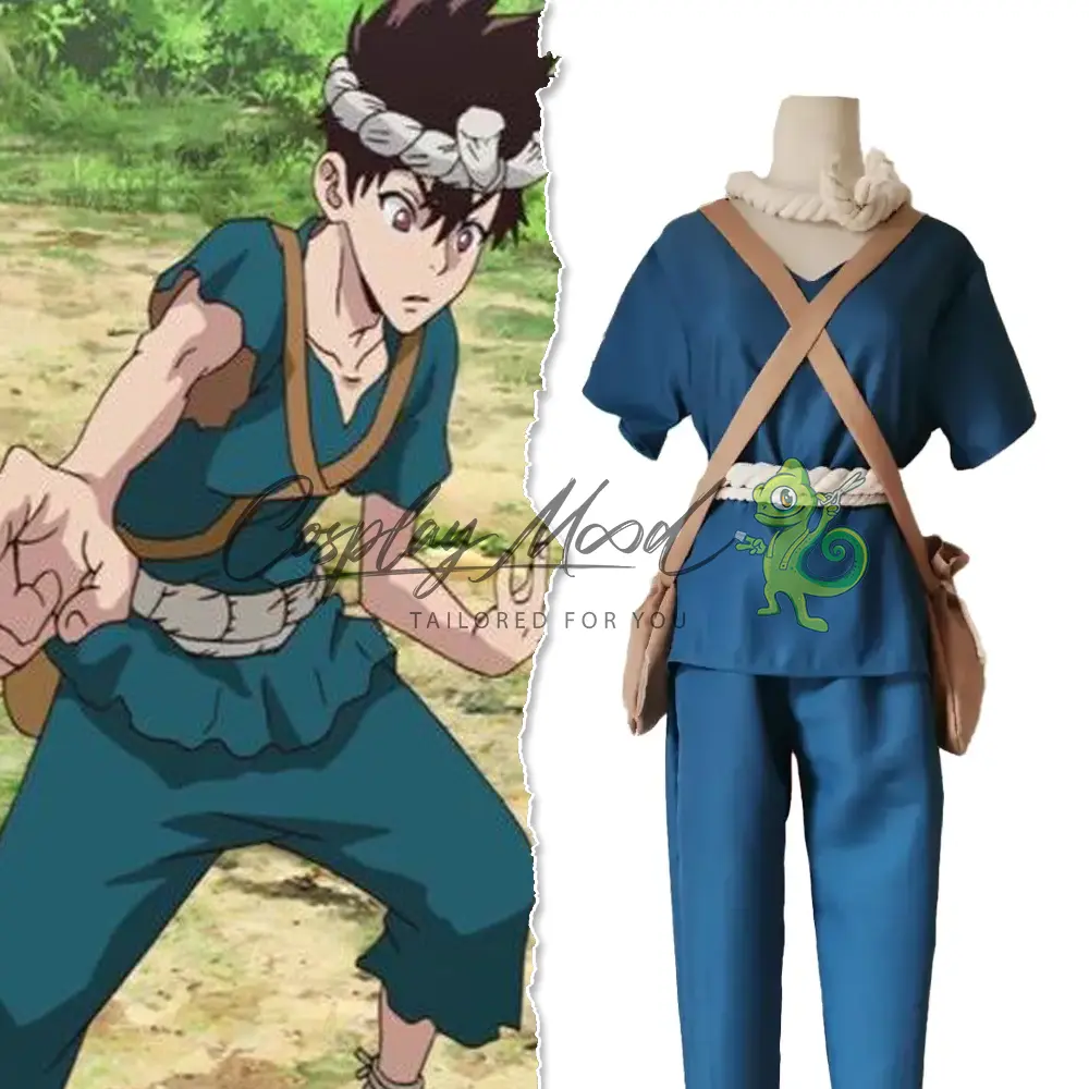Costume Cosplay Chrome Dr.Stone - immagine 3