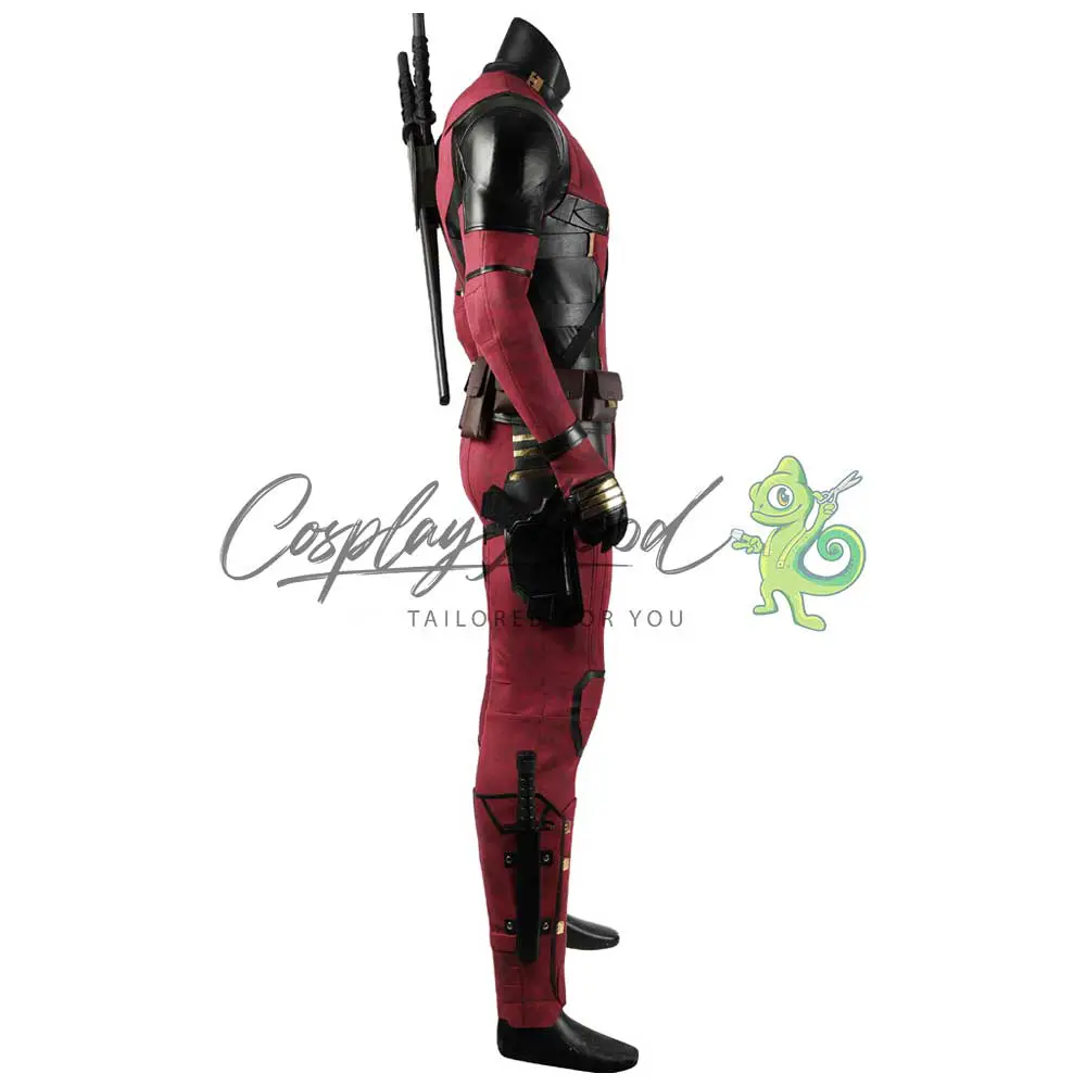 Costume Cosplay Deadpool 3 - Deadpool e Wolverine Marvel - immagine 9