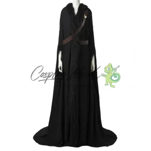 Costume Cosplay Diana Prince Mantello nero Wonder Woman DC Comics