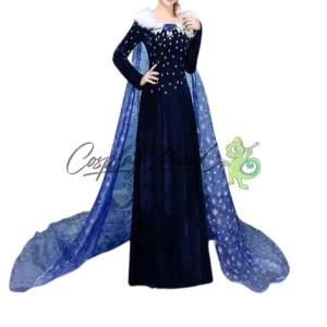 Costume Cosplay Elsa Frozen Olaf Adventure Disney