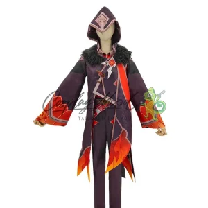 Costume Cosplay Fatui Agent Javert Genshin Impact