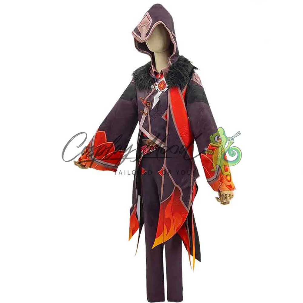 Costume Cosplay Fatui Agent Javert Genshin Impact - immagine 4