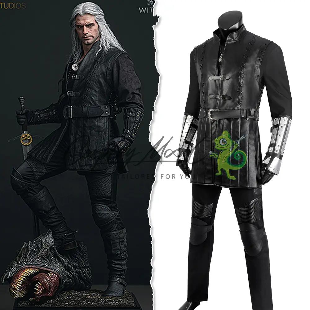 Costume Cosplay Geralt The Witcher Netflix - immagine 3