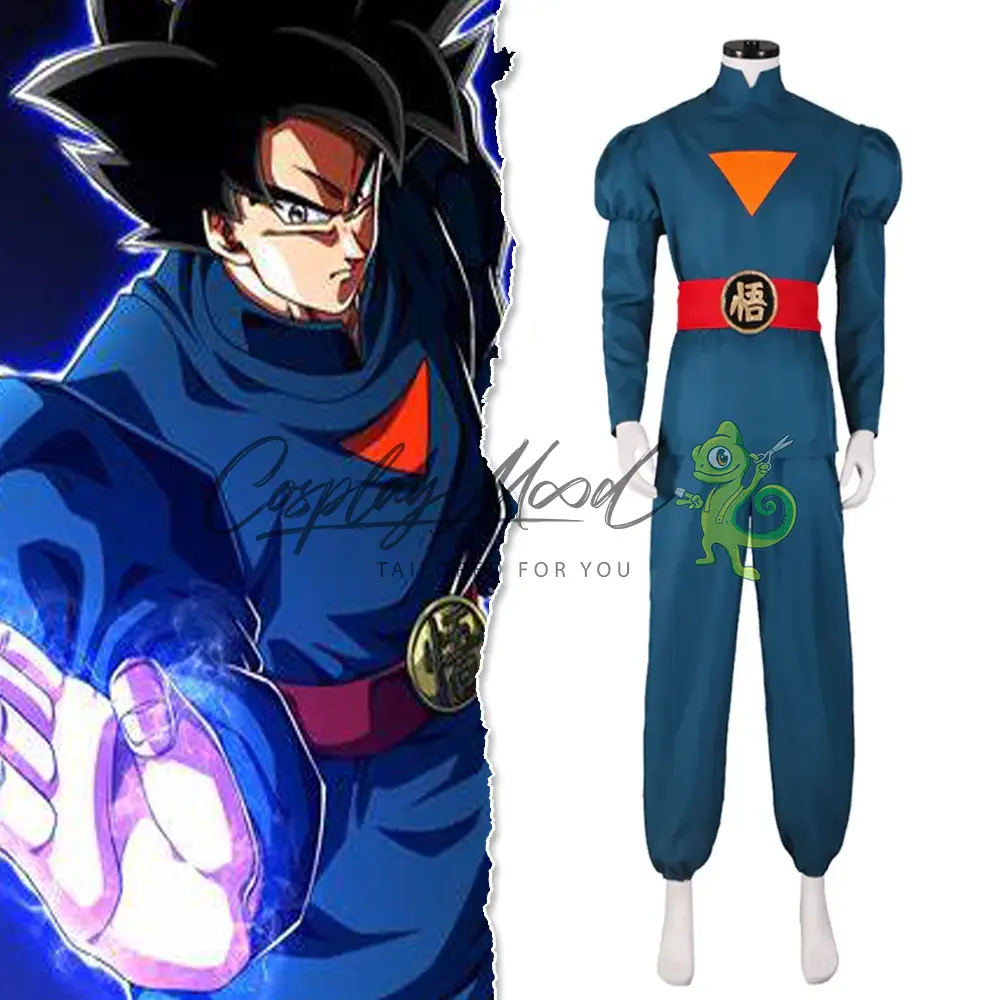 Costume Cosplay Goku Gran Maestro Dragon Ball Heroes - immagine 3