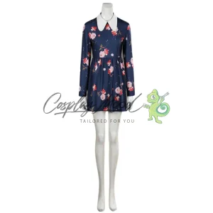 Costume Cosplay Harley Quinn Quinzel Vestito con fiori Joker: Folie à Deux DCU