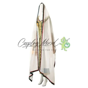 Costume Cosplay Jasmine Abito bianco Aladdin il film Disney