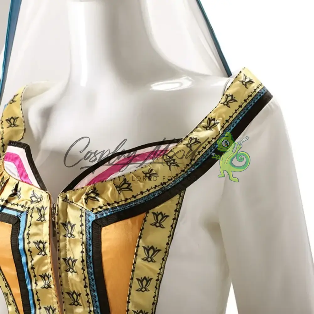 Costume Cosplay Jasmine Abito bianco Aladdin il film Disney - immagine 6