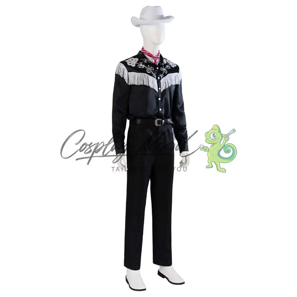 Costume Cosplay Ken Cowboy Outfit Barbie il film - immagine 4