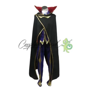 Costume Cosplay Lelouch Lamperouge Zero Versione viola Code Geass Lelouch of the rebellion