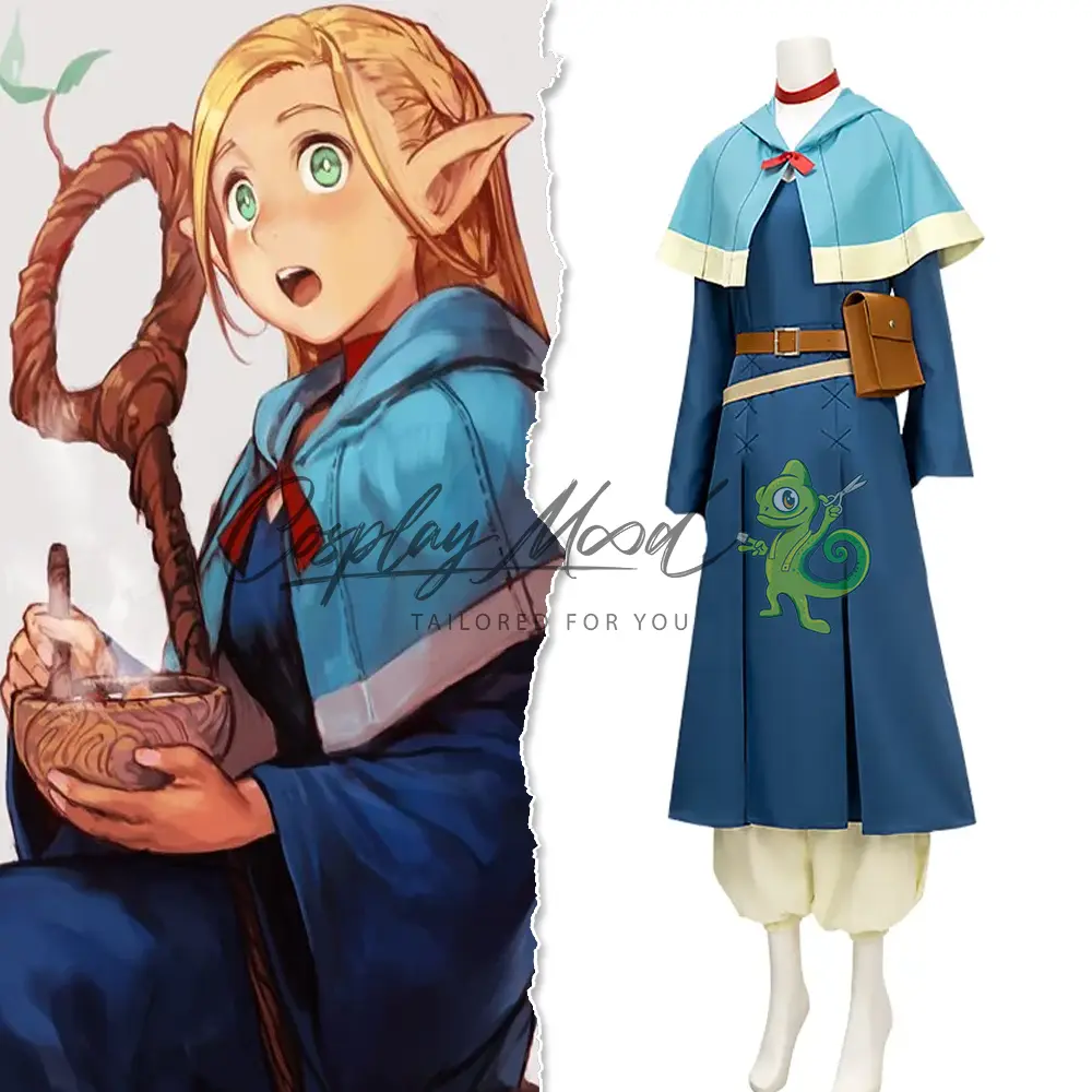 Costume Cosplay Marcille Donato Dungeon Food - immagine 3