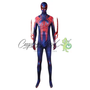 Costume Cosplay Miguel O'Hara Spider-Man 2099 Spider-Man Across the Spiderverse