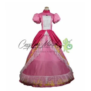 Costume Cosplay Principessa Peach Super Mario Bros