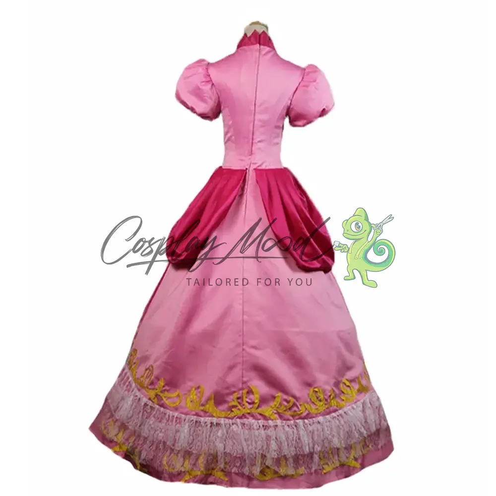 Costume Cosplay Principessa Peach Super Mario Bros - immagine 5