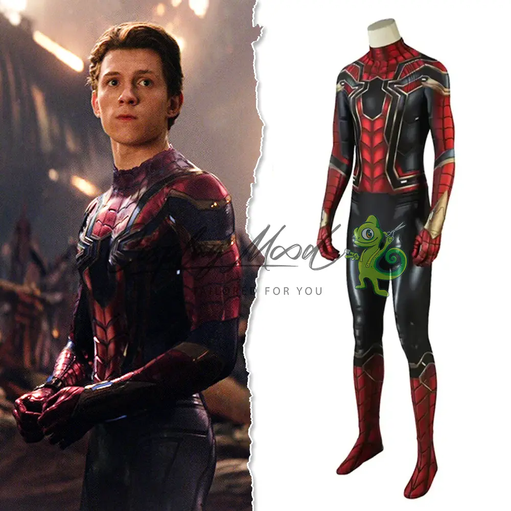 Costume Cosplay Spider-Man Avengers Infinity War Marvel - immagine 3