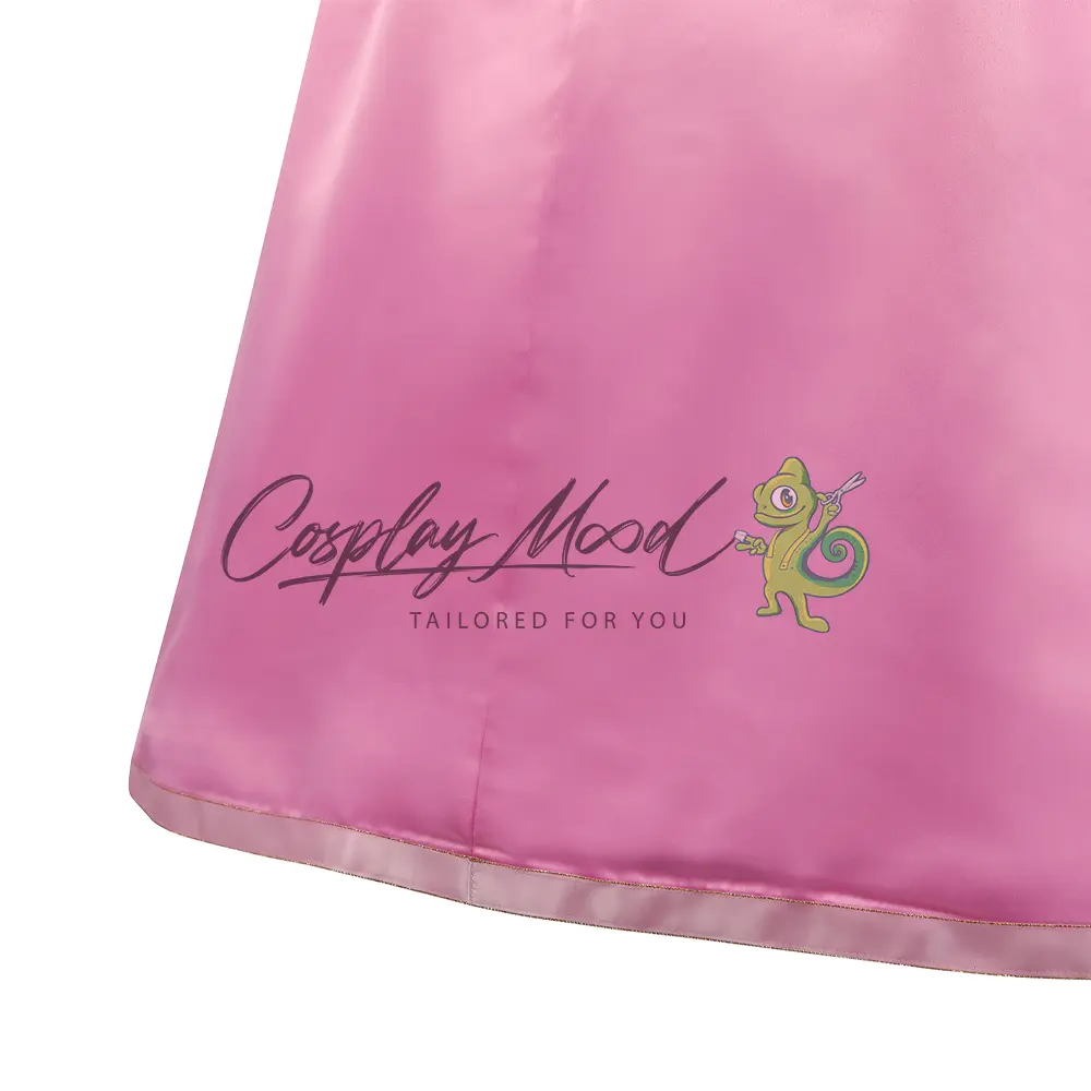 Costume Cosplay Principessa Peach Super Mario Bros il Film - immagine 7