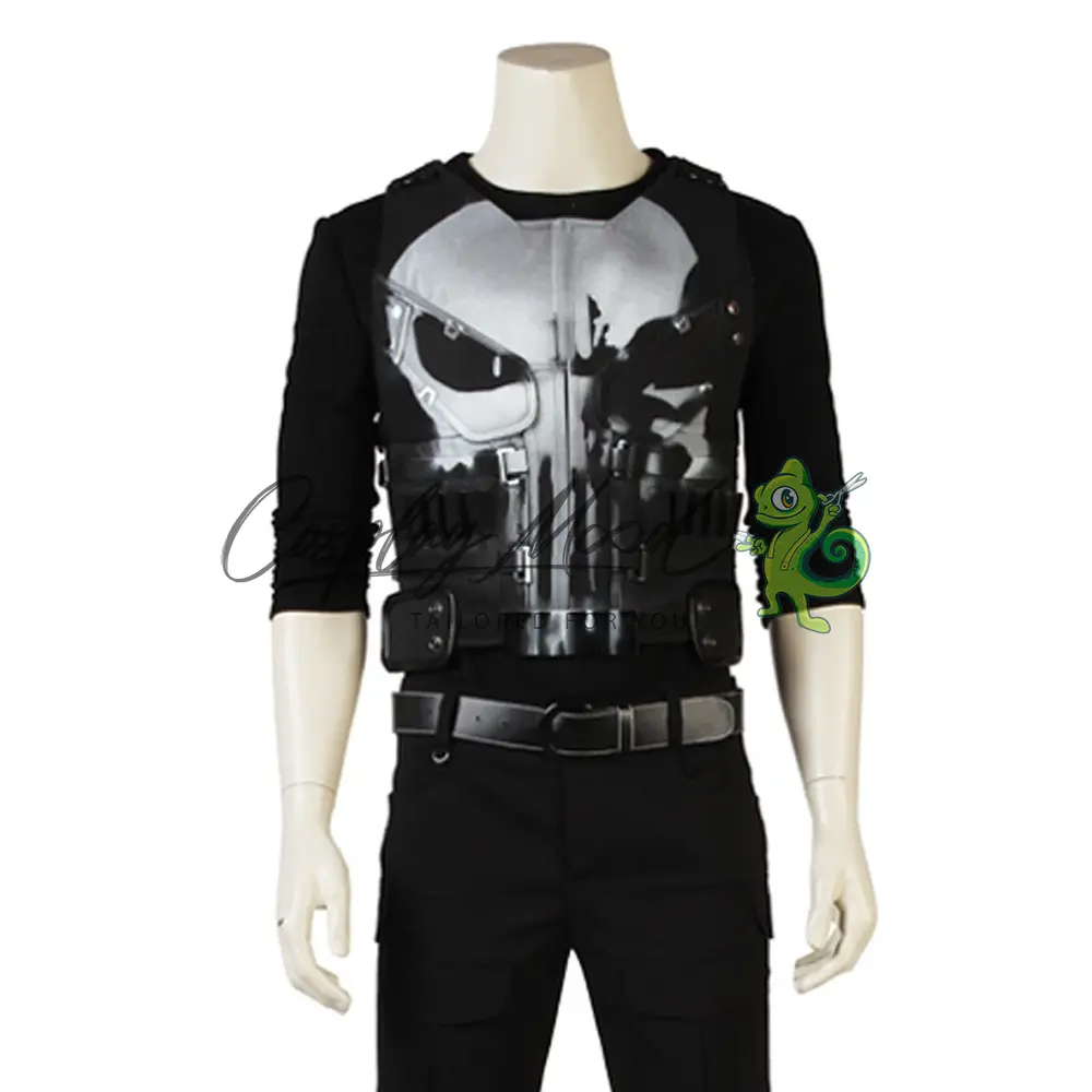 Costume Cosplay Frank Castle The Punisher Marvel - immagine 7
