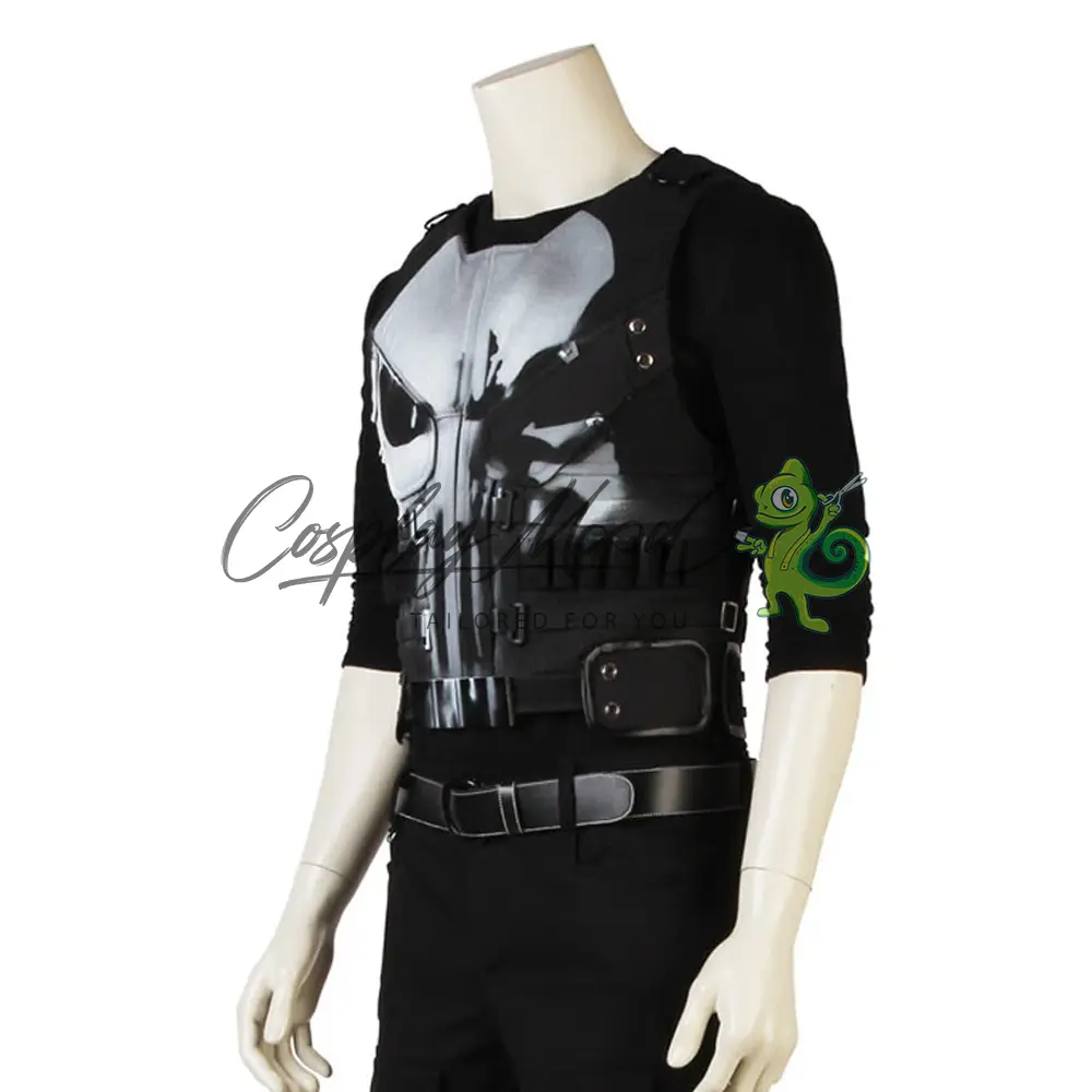 Costume Cosplay Frank Castle The Punisher Marvel - immagine 8