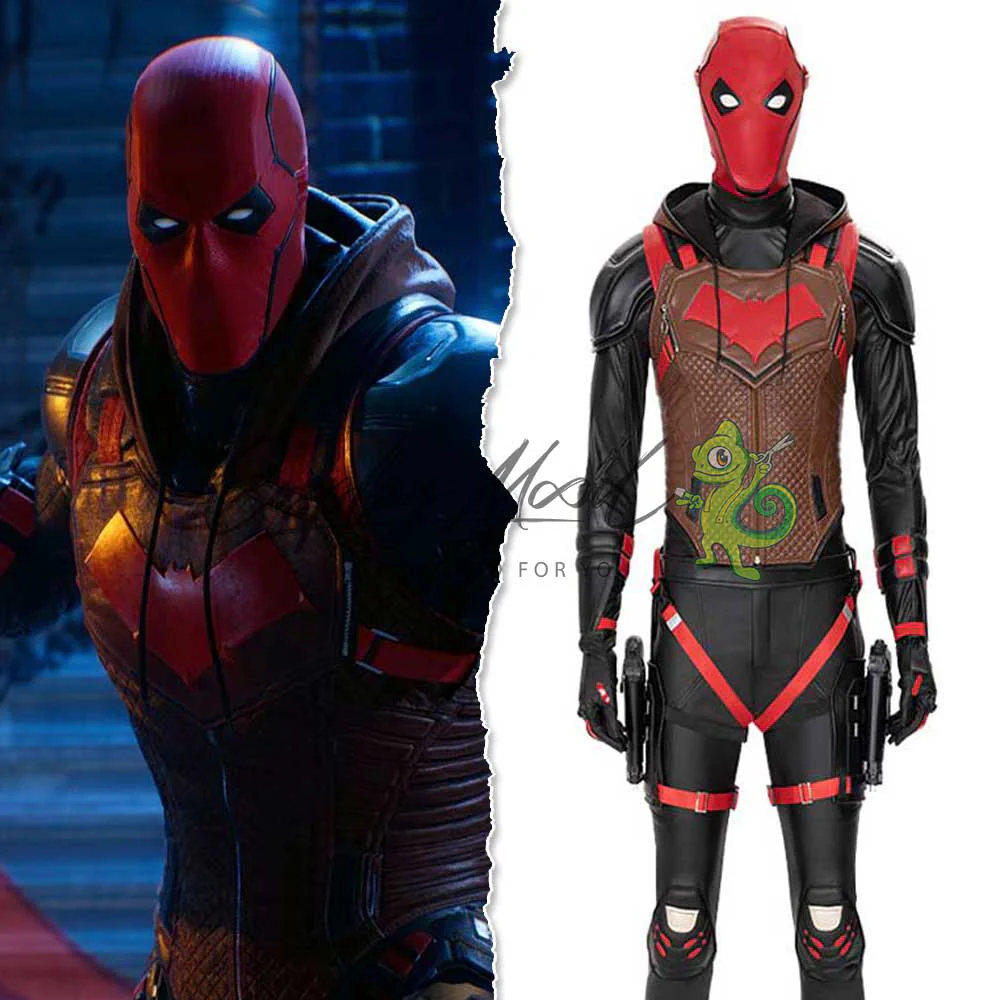 Costume Cosplay Red Hood Gotham Knights DC Comics - immagine 3