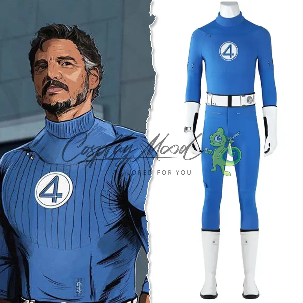 Costume Cosplay Reed Richards Mister Fantastic Fantastici 4 Gli Inizi Marvel - immagine 3