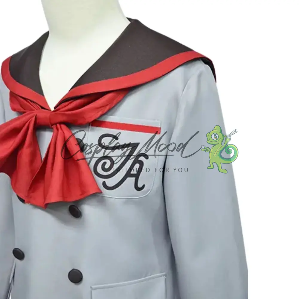Costume Cosplay Rei Hino Divisa Scolastica Sailor Moon - immagine 5