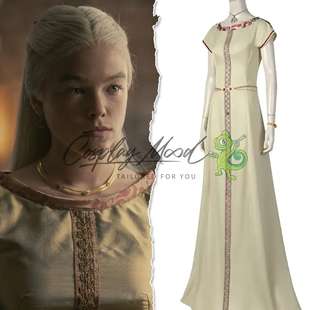Costume Cosplay Rhaenyra Targaryen Principessa House of the Dragon - immagine 3