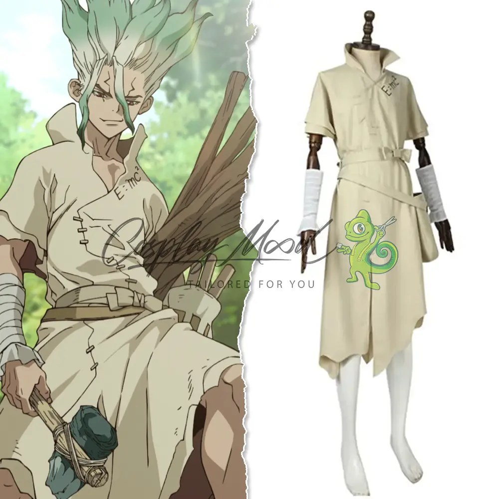 Costume Cosplay Senku Ishigami Dr.Stone - immagine 3