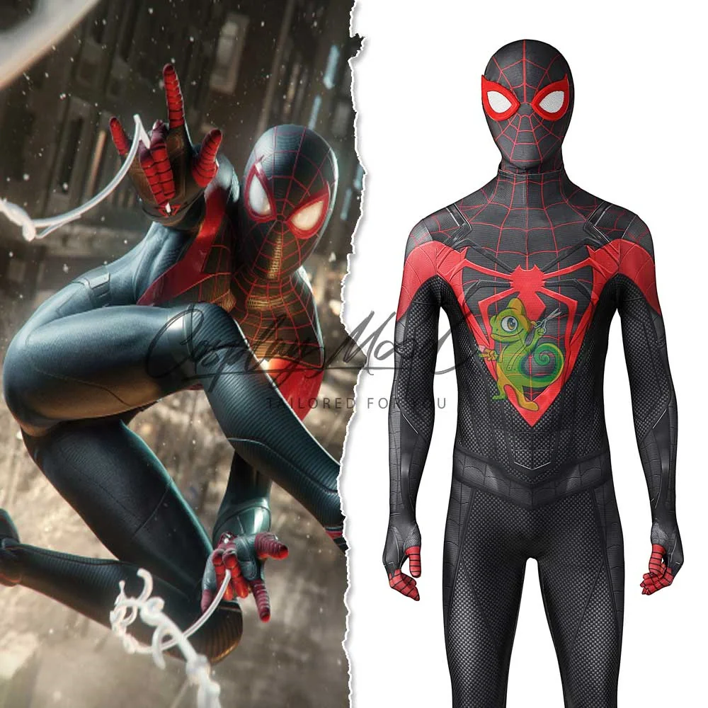 Costume Cosplay Spider-Man Miles Morales Suit V2 Marvel - immagine 3