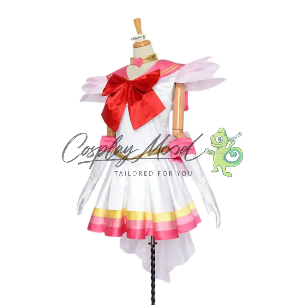 Costume Cosplay Super Sailor Chibi Moon Sailor Moon Crystal - immagine 4
