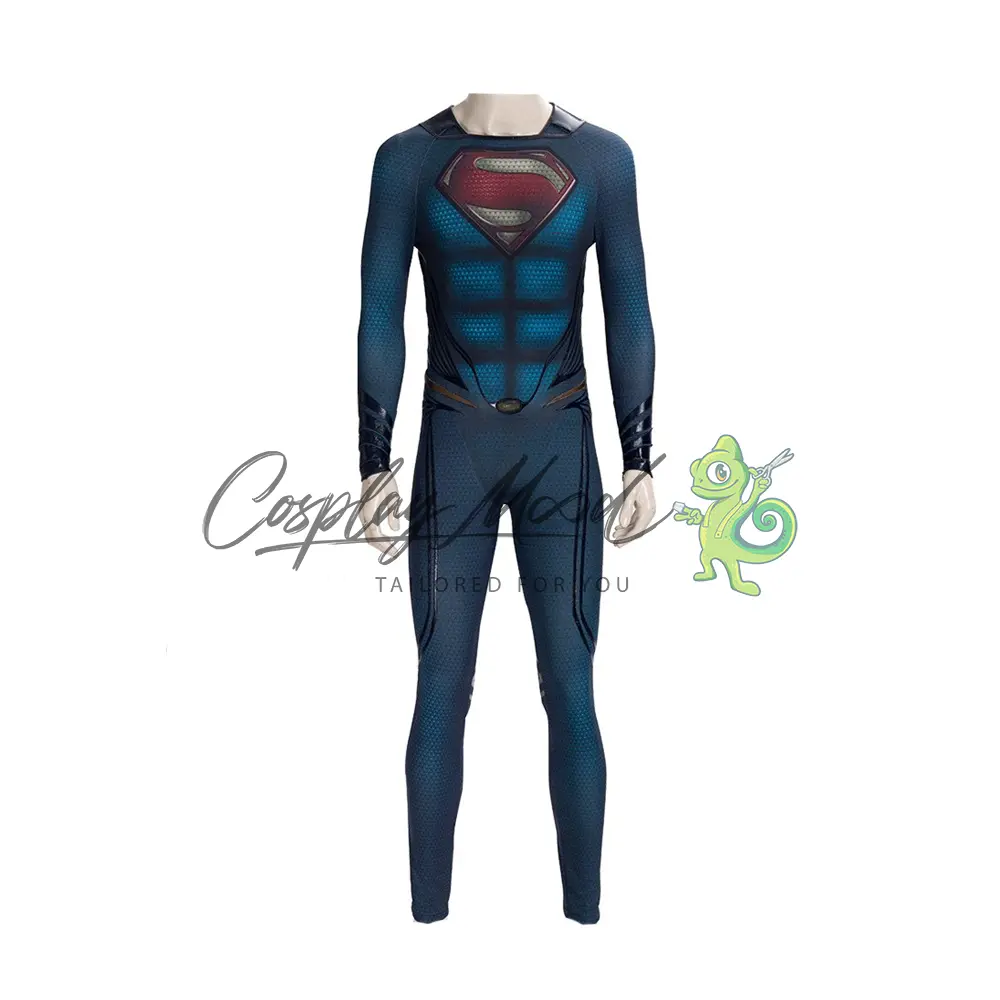 Costume Cosplay Super Man L'Uomo d'Acciaio DCU - immagine 6